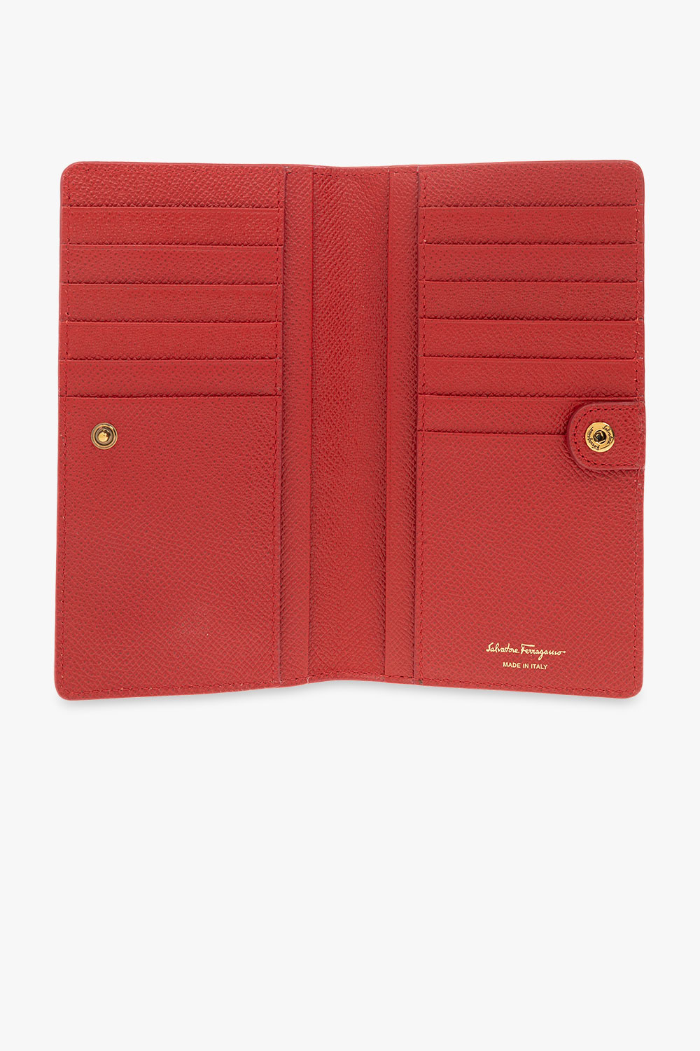 Ferragamo red clearance wallet